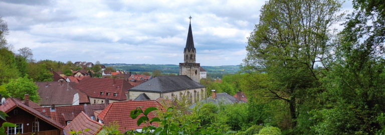 Blick auf die Stadtkirche
