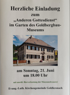Anderer Gottesdienst Museum