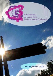 Titelbild Gemeindebrief Passion Ostern 2025