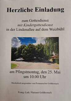 Gottesdienst am Weizbühl