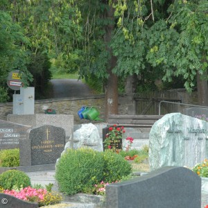 Blick über den alten Friedhof